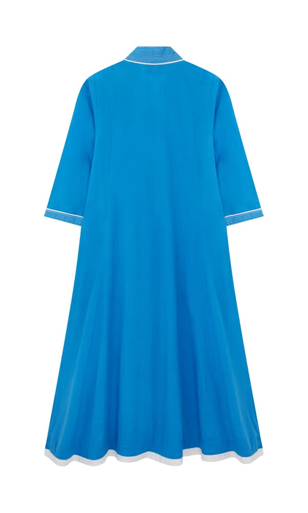 Blue vela dress