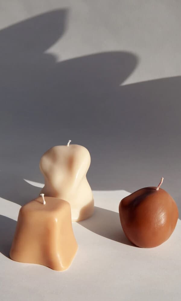 Sol candle set (3 shapes)