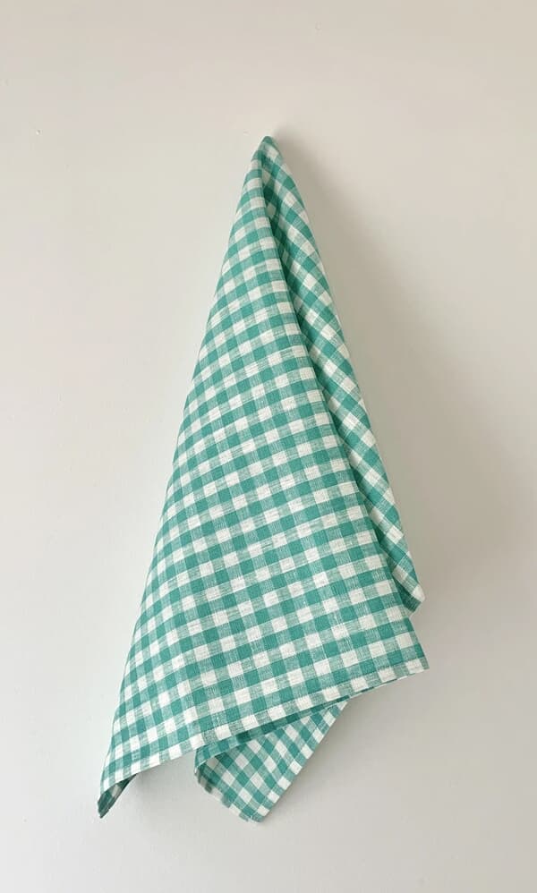 Green Kitchen Linen Cloth 
