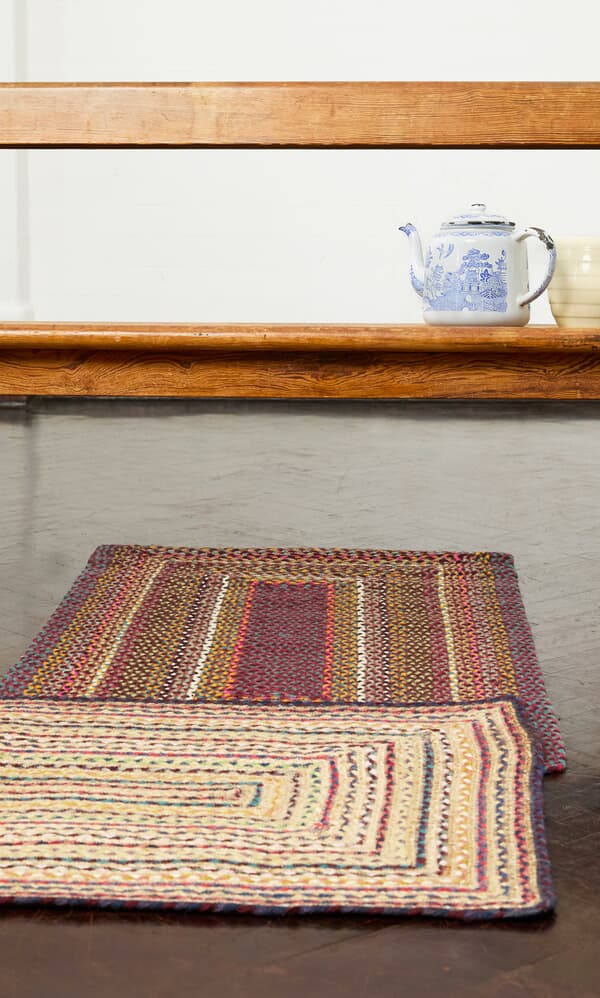 Rectangular Fairisle Rug 