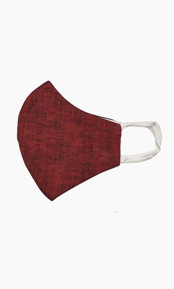 Organic linen mask – Rosehip