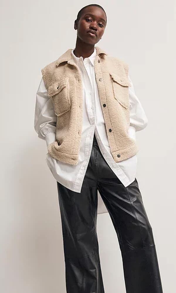 Teddy vest