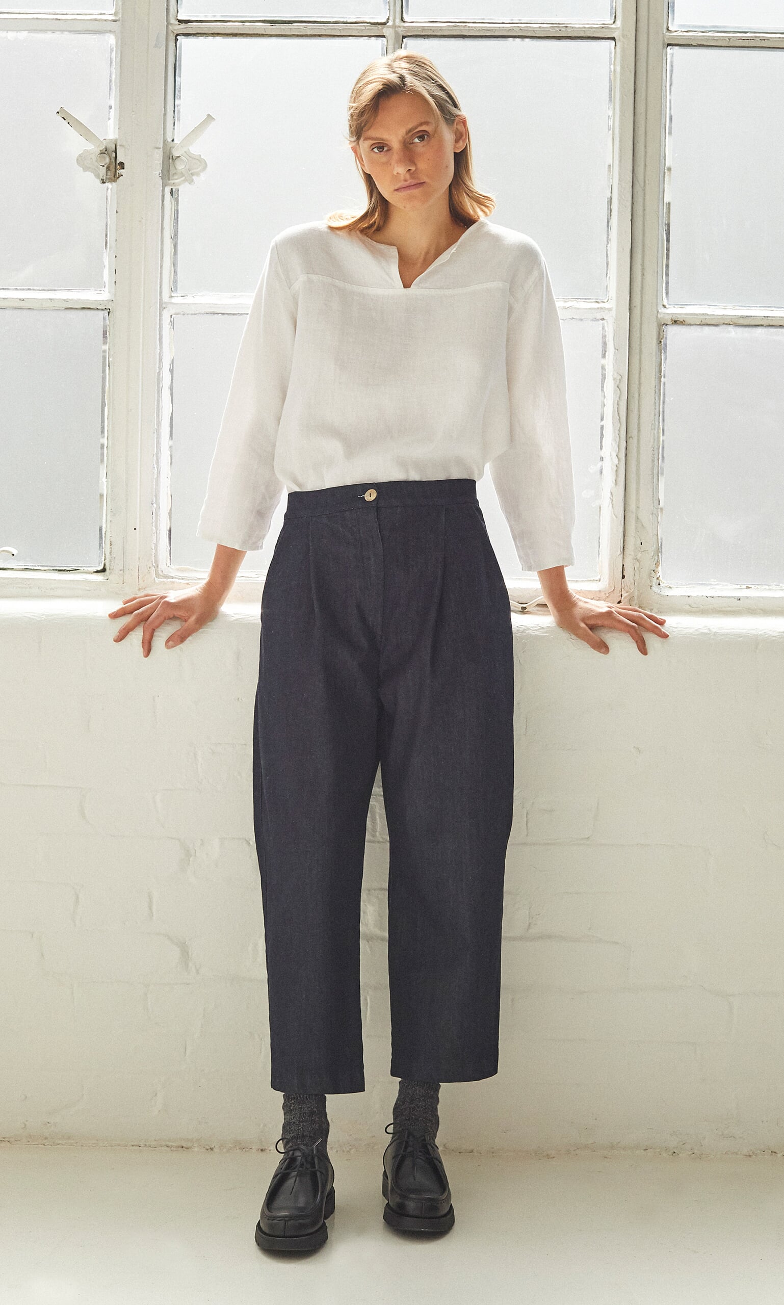Ake curved pants