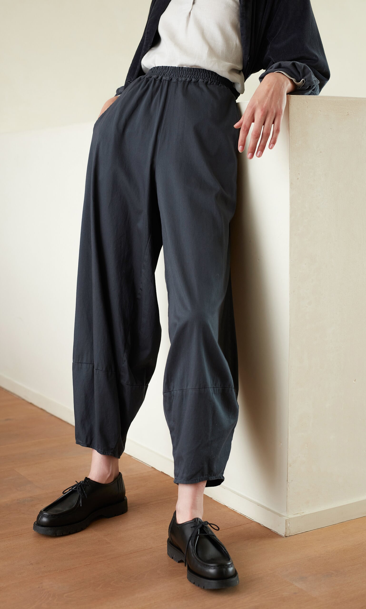 Grey loose pants