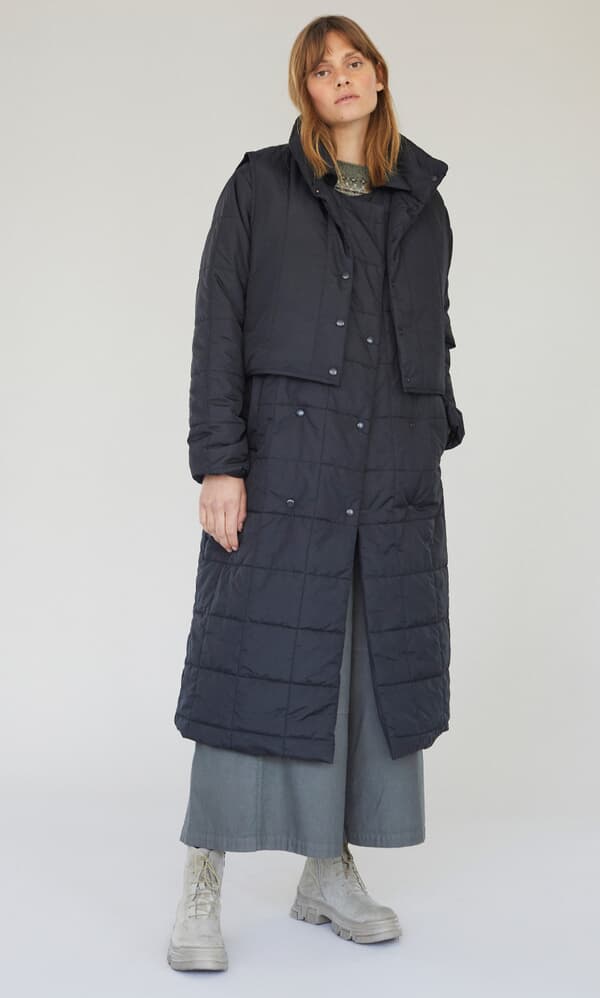 Odense puffer coat (with detachable gilet)