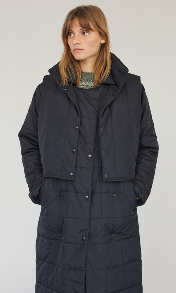 Odense puffer coat (with detachable gilet)