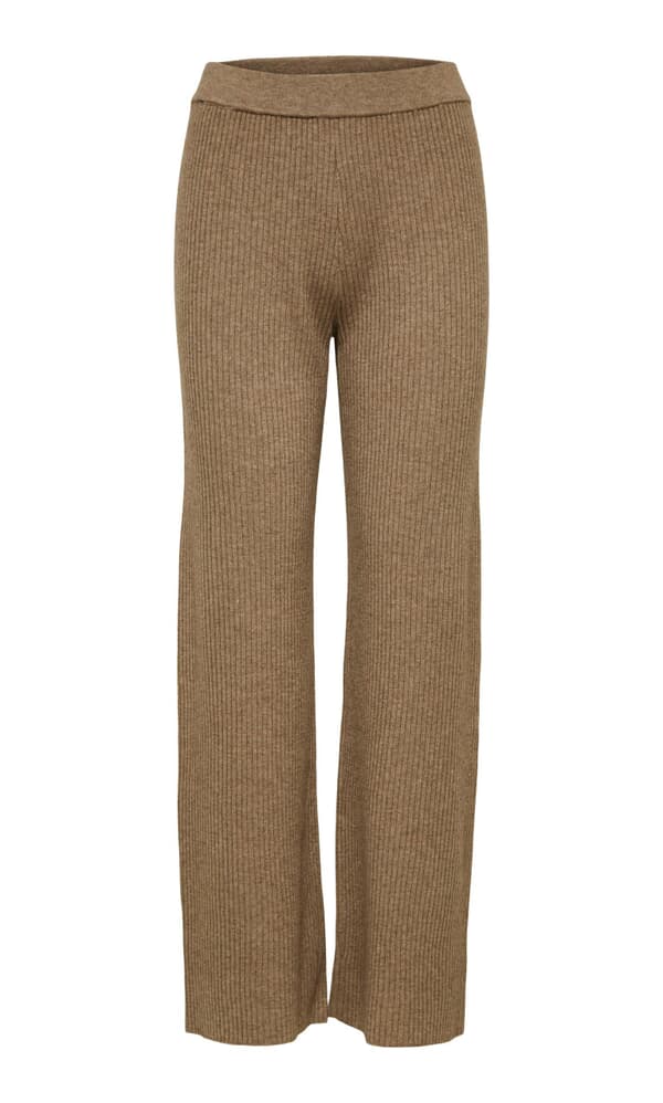 Knit rib pants