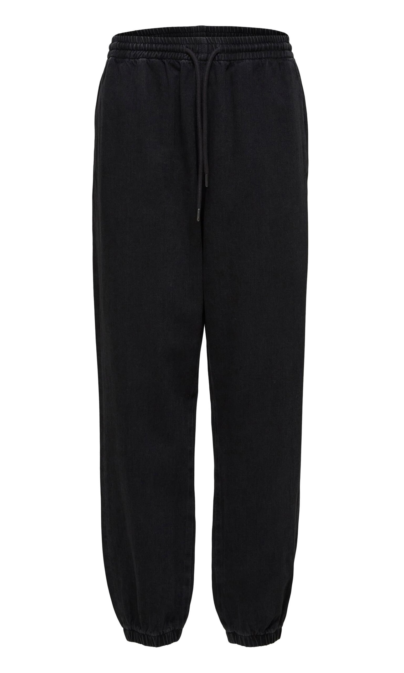 Denim joggers