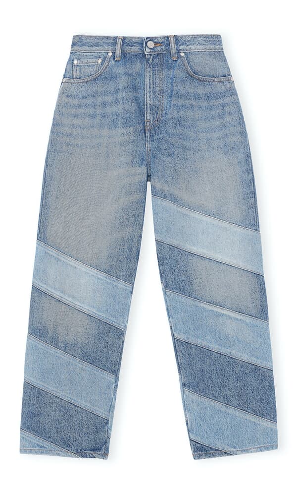 Misy cropped denims by Ganni