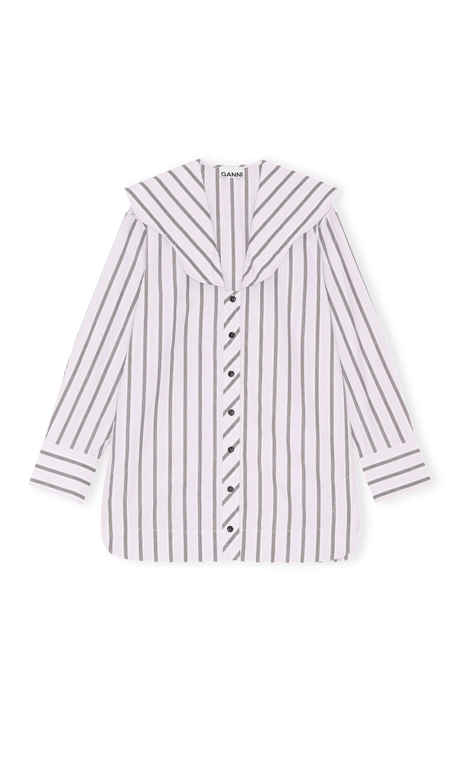 Misty lilac shirt by Ganni