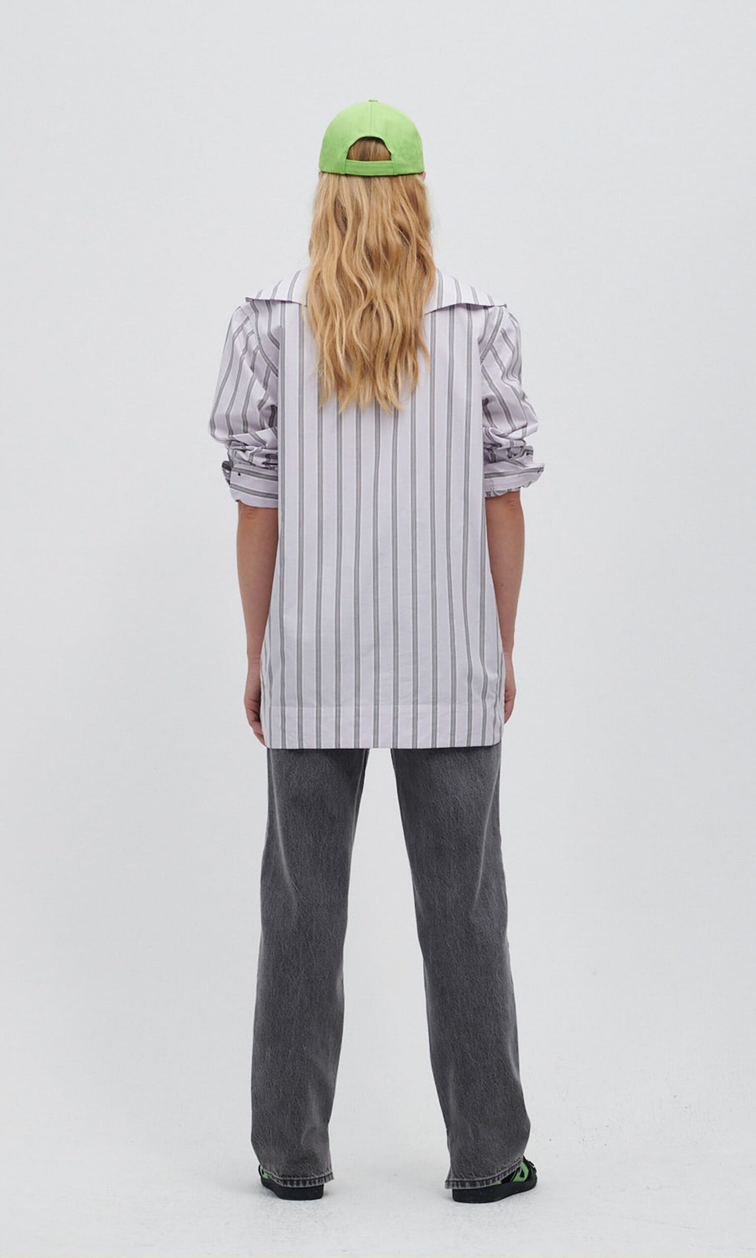 Misty lilac shirt by Ganni