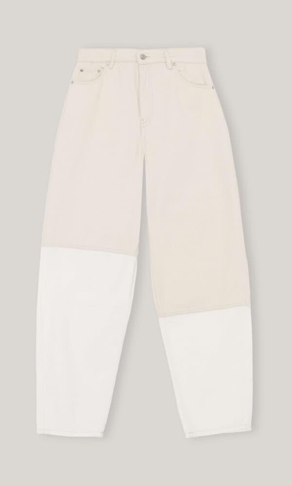 Stray vanilla ice jeans by Ganni