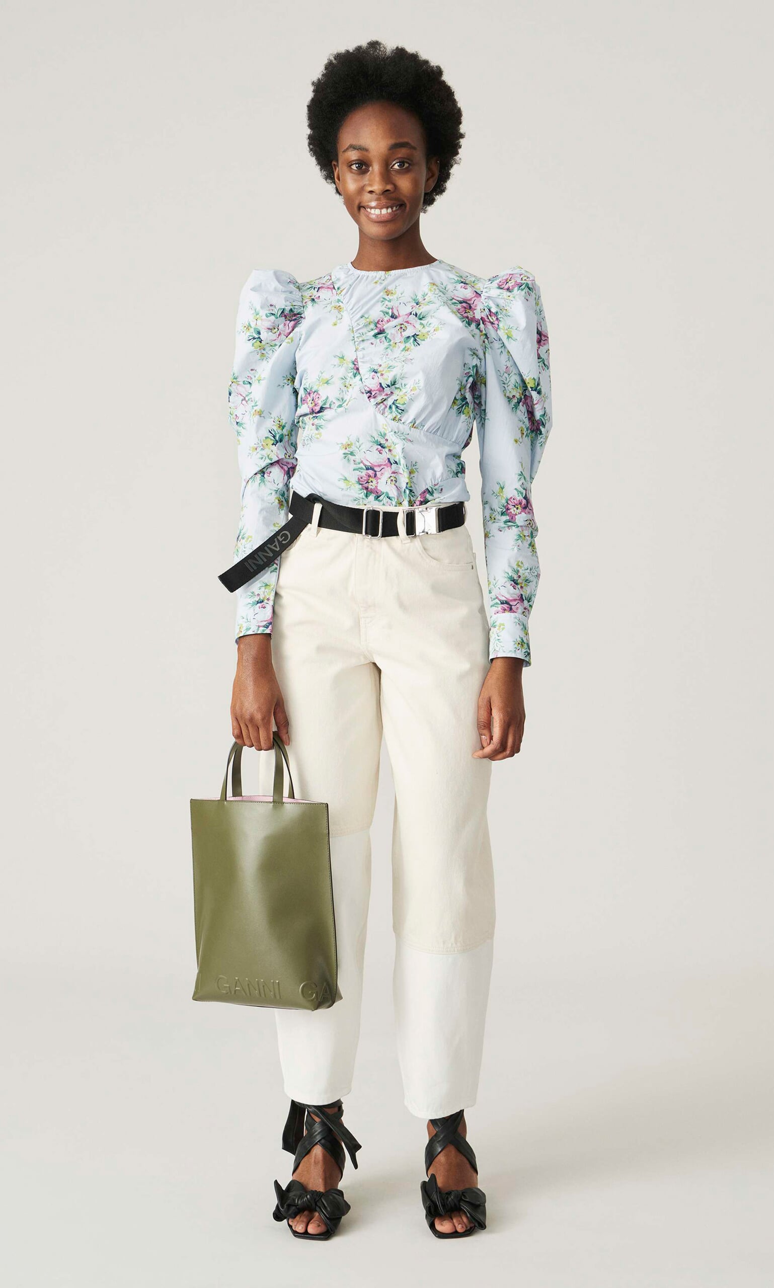 Heather floral blouse by Ganni