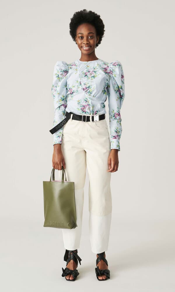 Heather floral blouse by Ganni