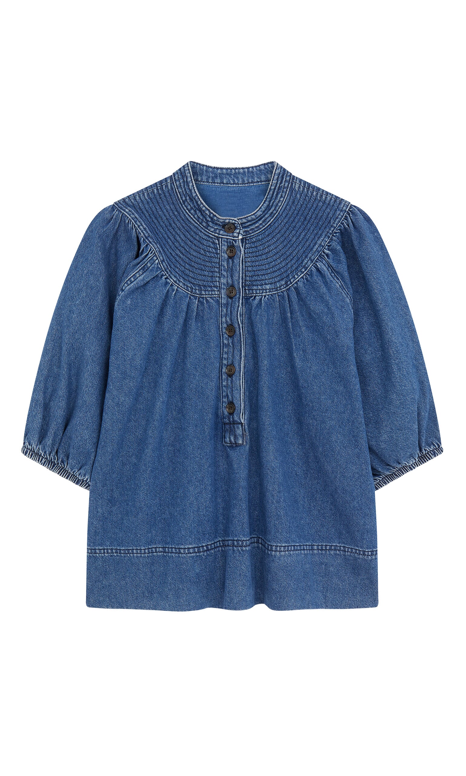Jeanie denim blouse