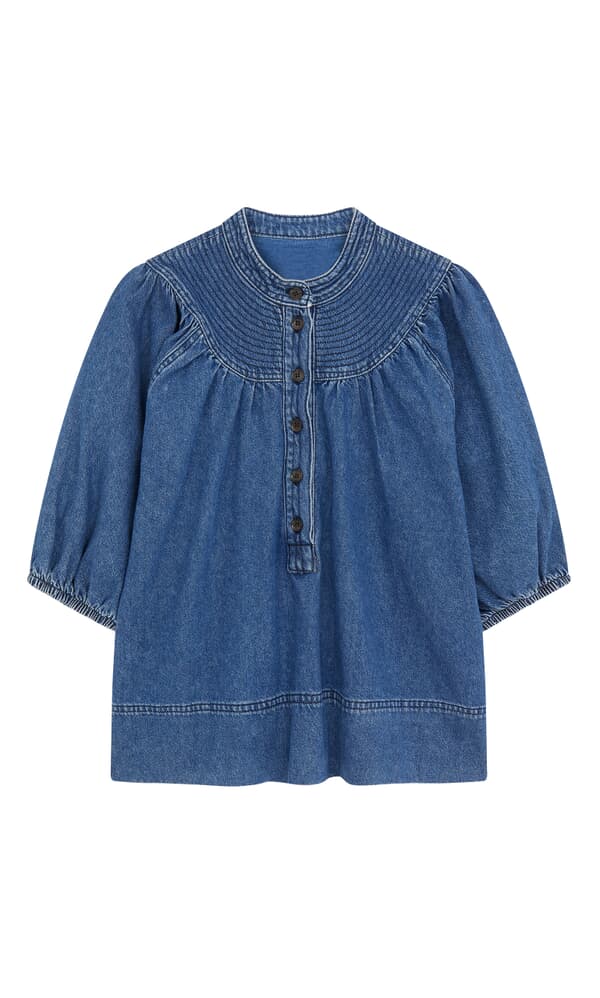Jeanie denim blouse