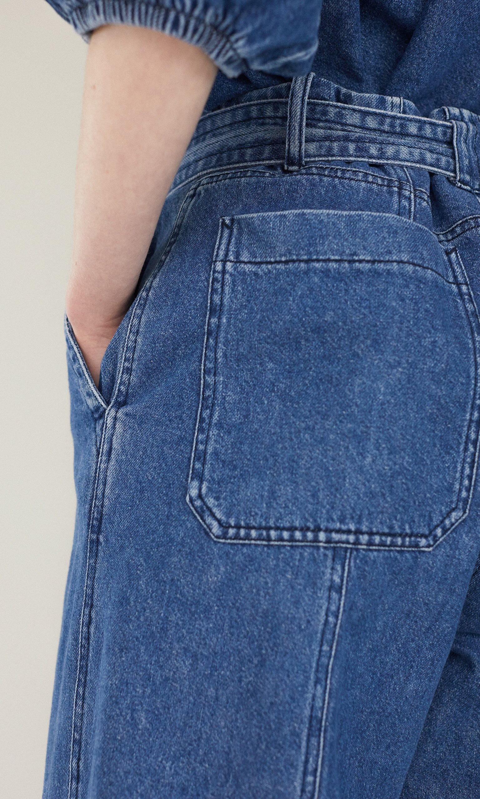 Edwin blue denim jeans - Plümo Ltd