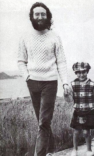 Lennon jumper (Irish Aran)