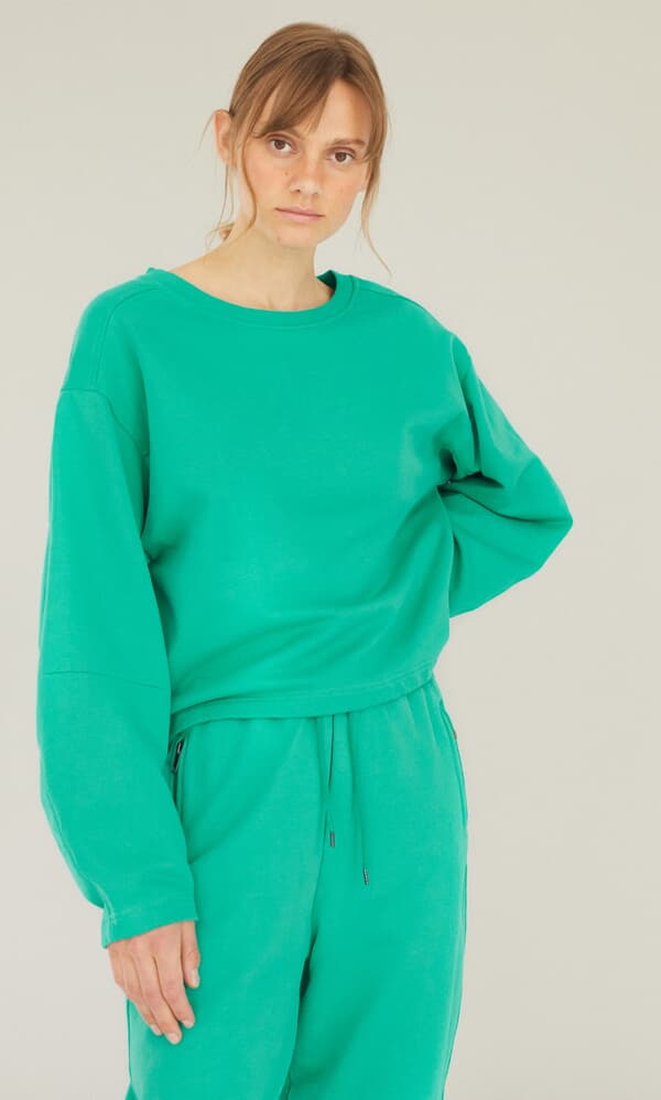 Jade green sweater by Humanoid