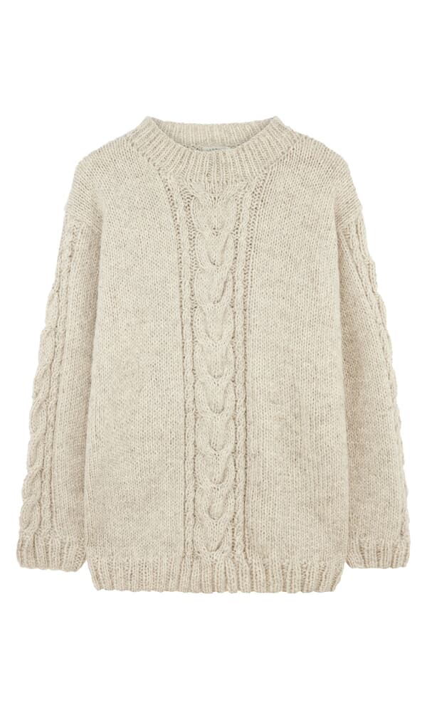 Oatmeal jumper