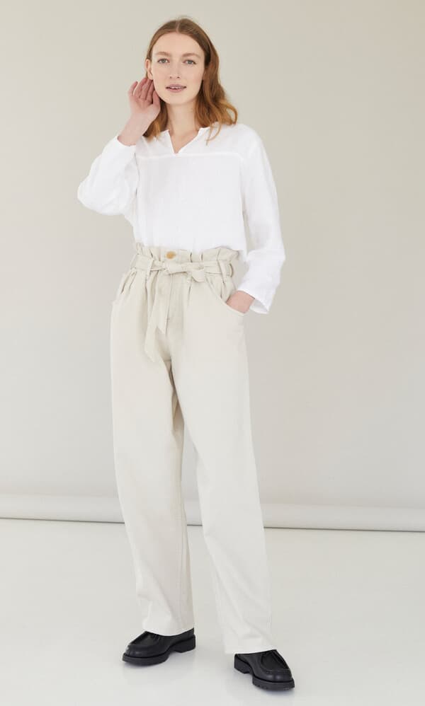 Paperbag jeans