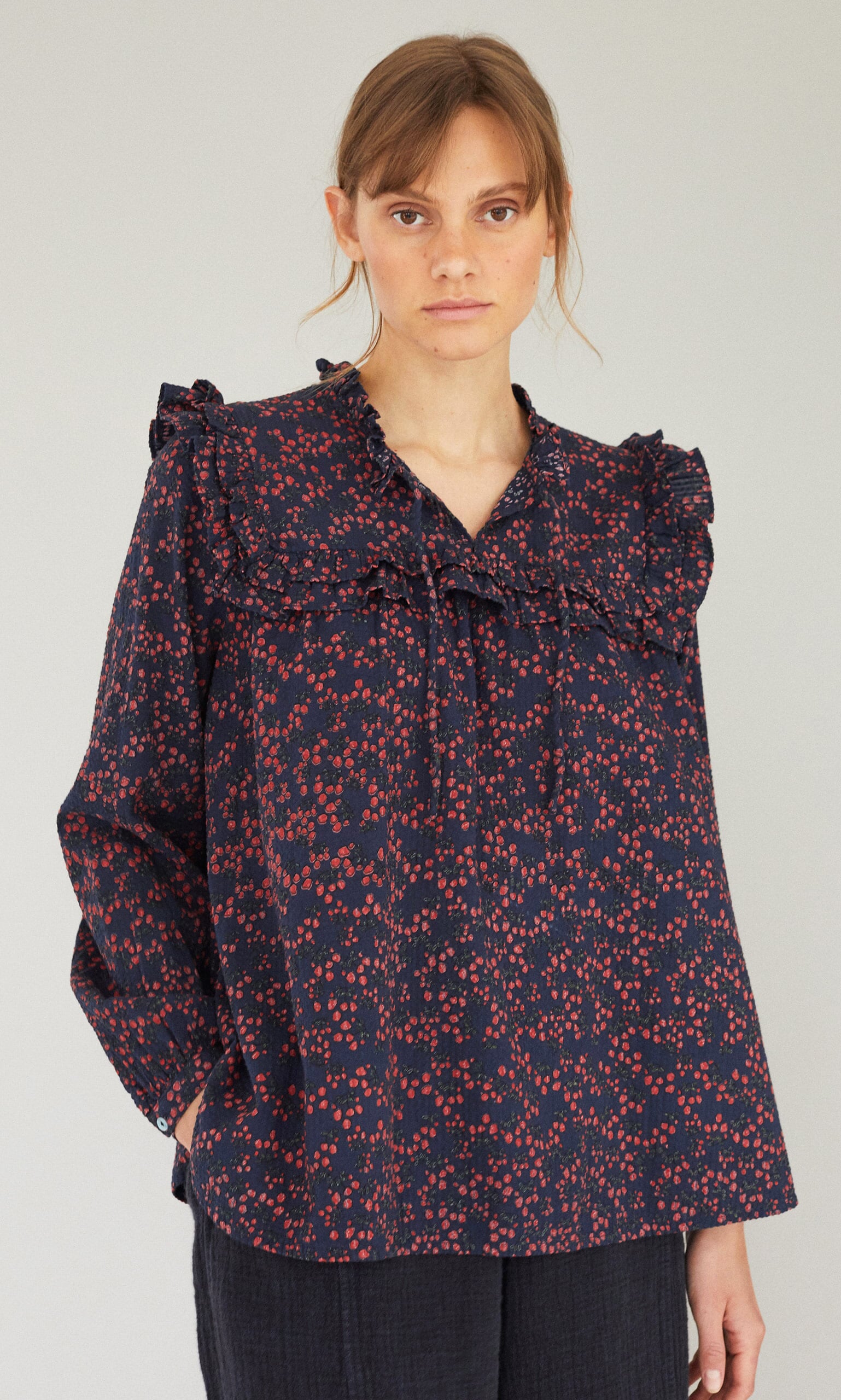 Elsbeth blouse - Plümo Ltd