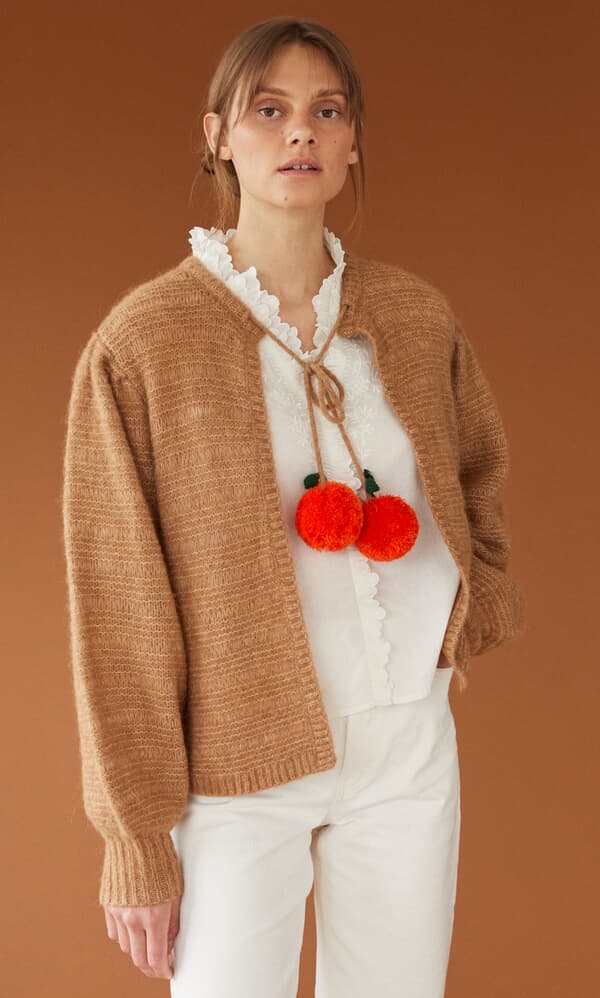 Cherry cardigan