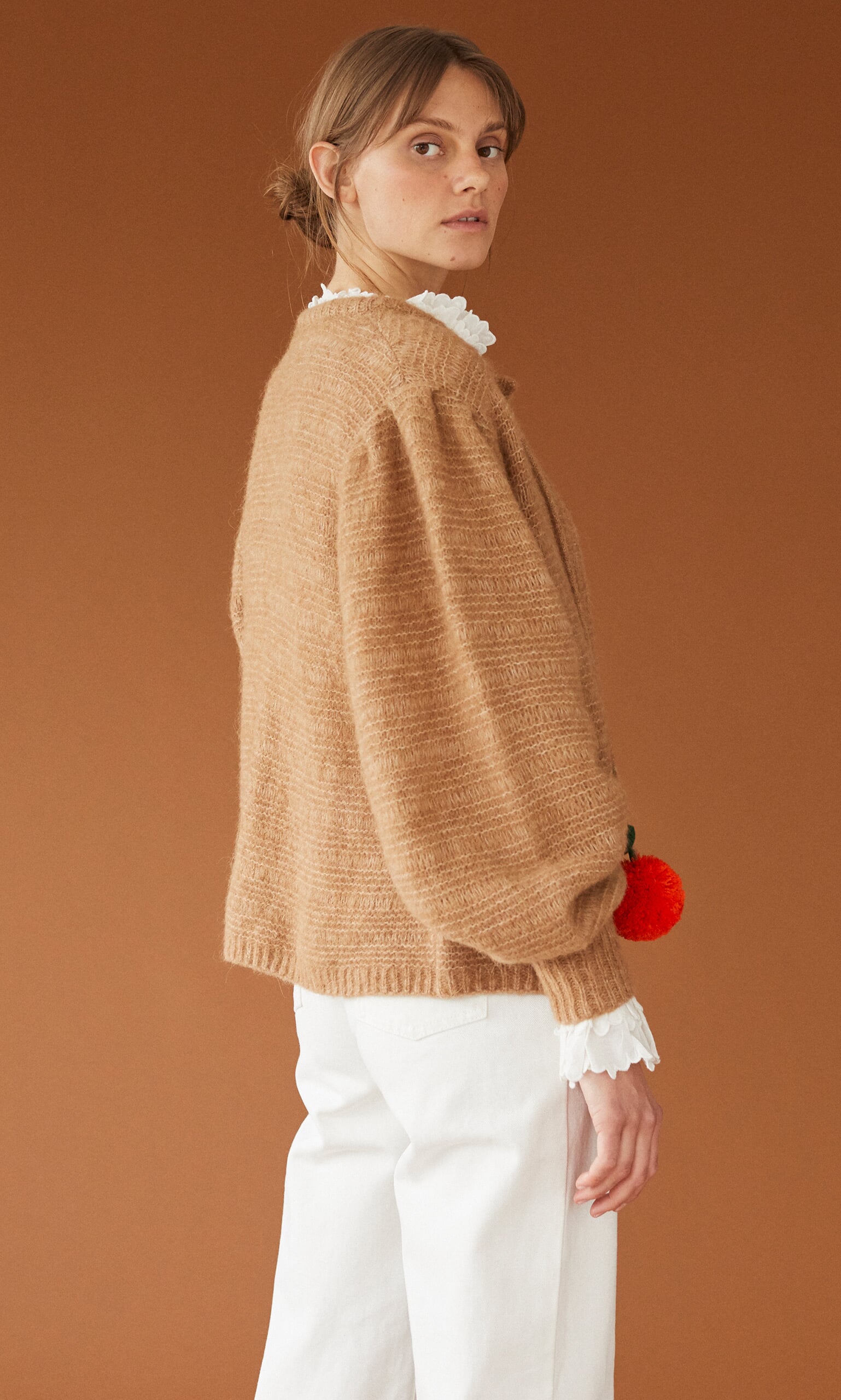 Cherry cardigan