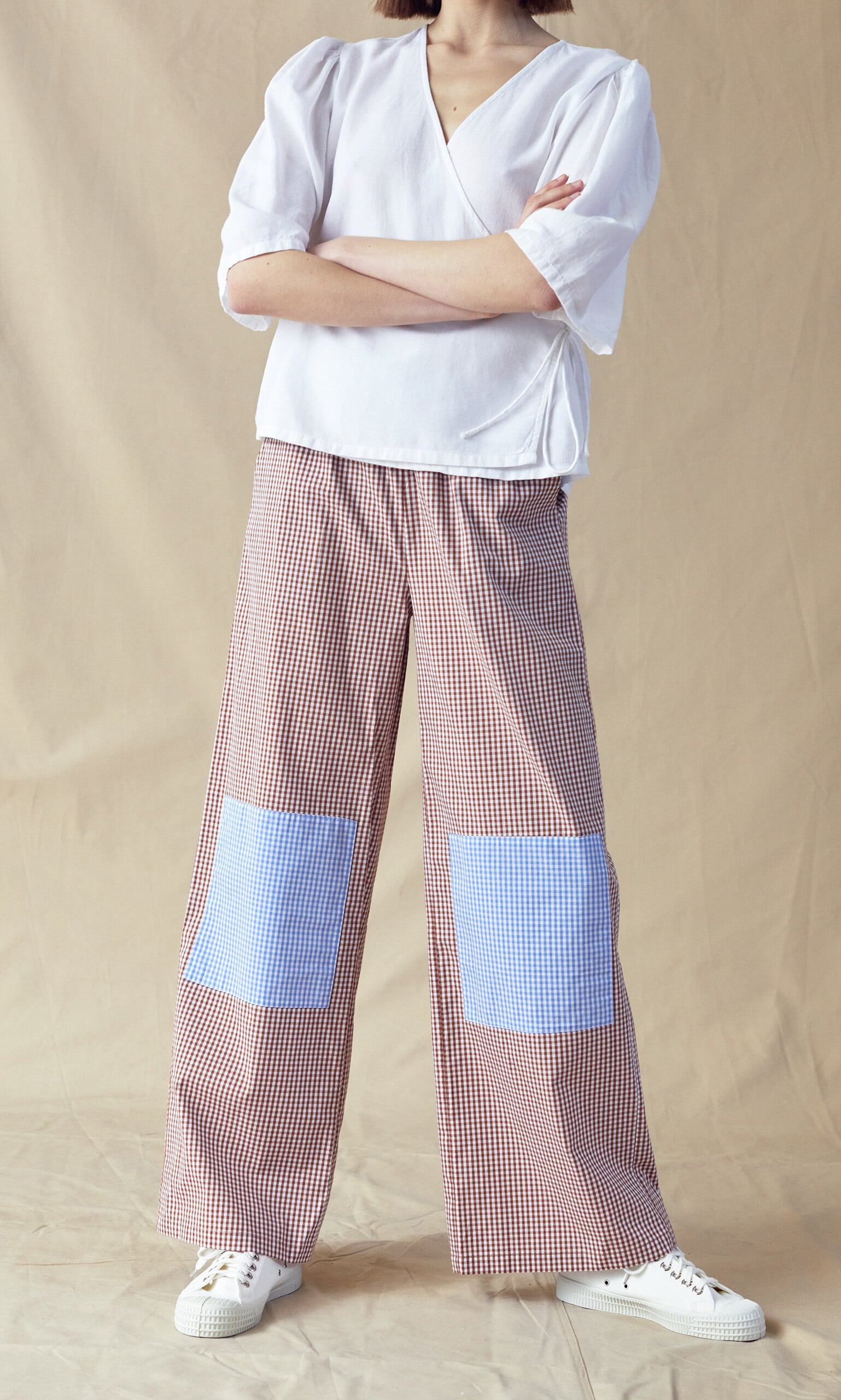 Corine patch pants