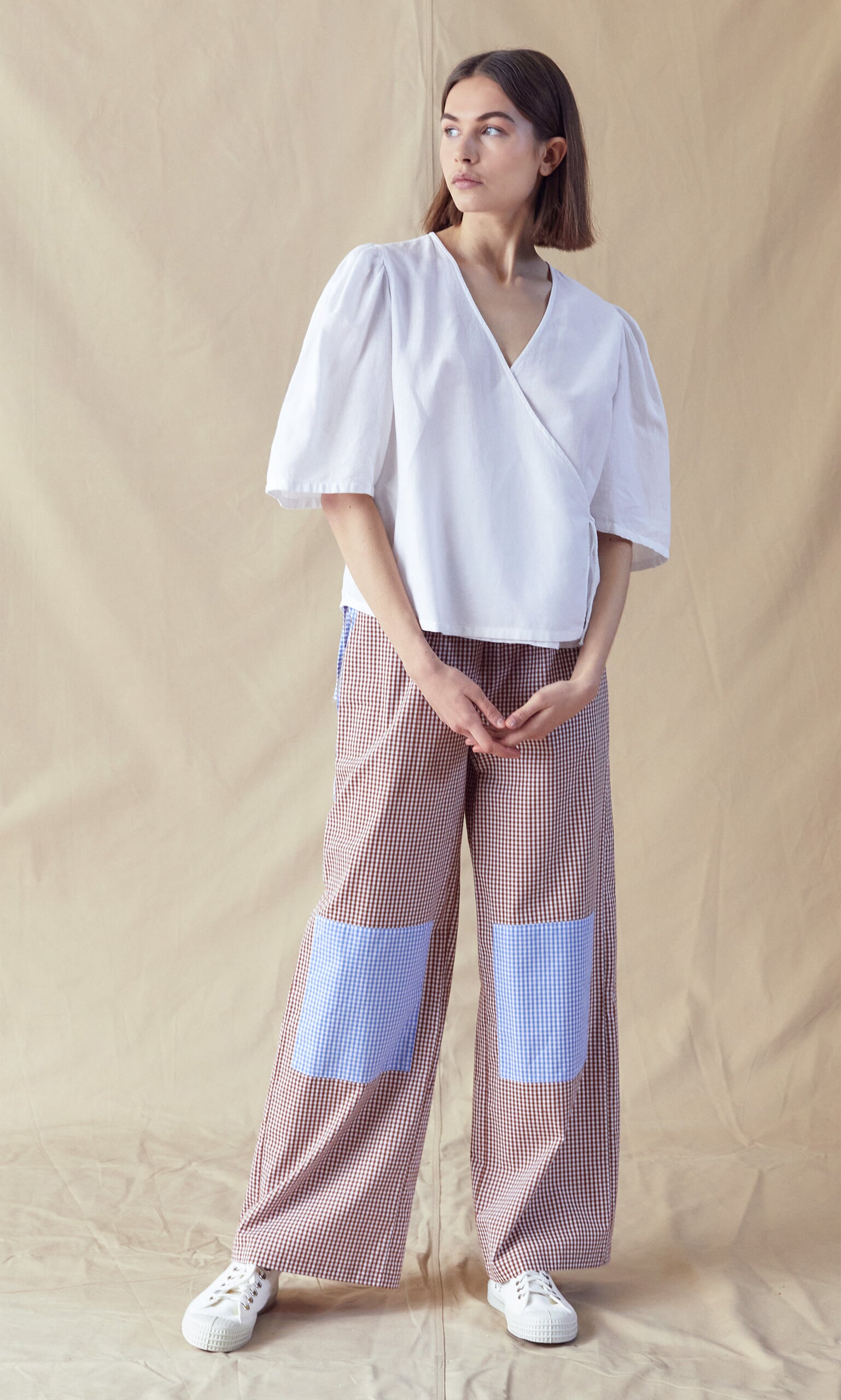 Corine patch pants