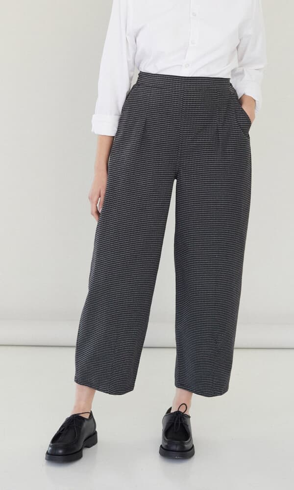 Black comb pants