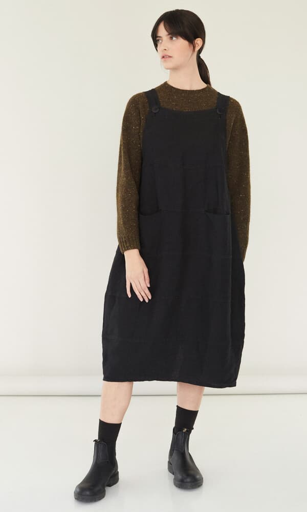 Cellist dungaree dress