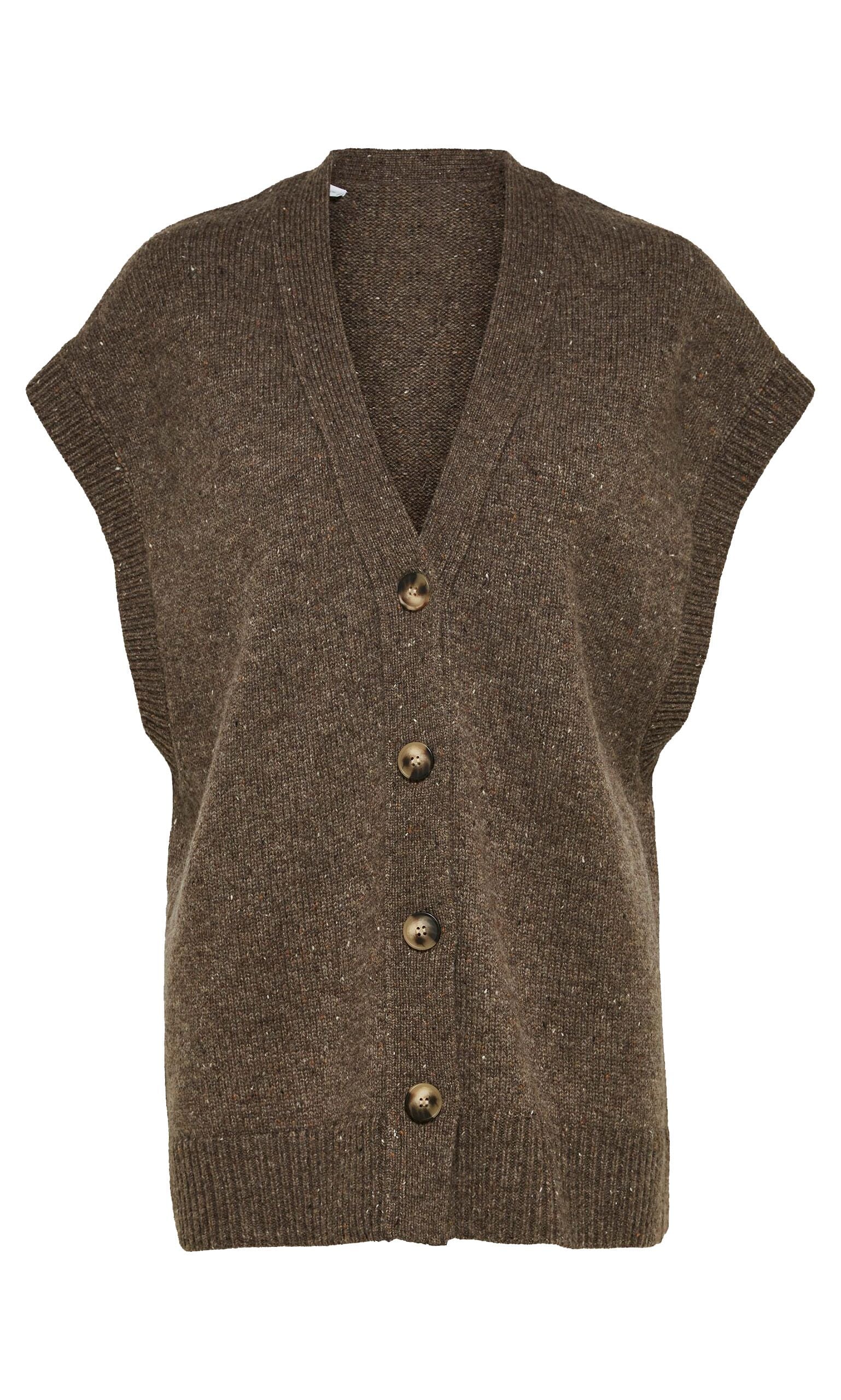 Coffee bean cardigan