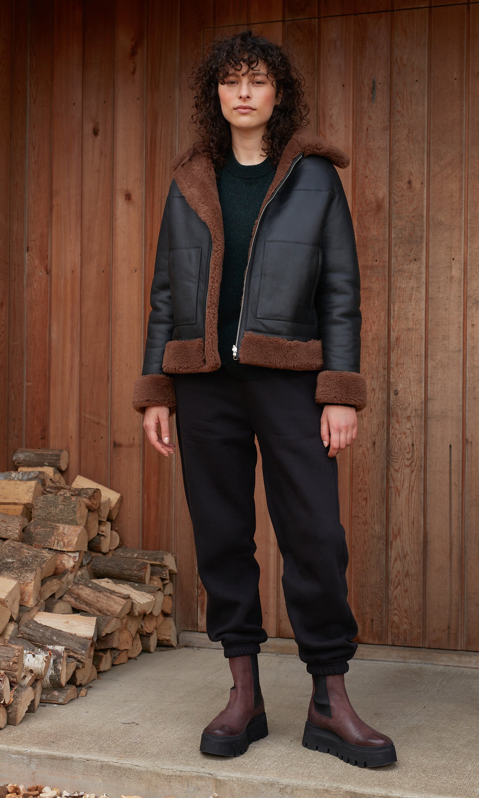 Aviator jacket