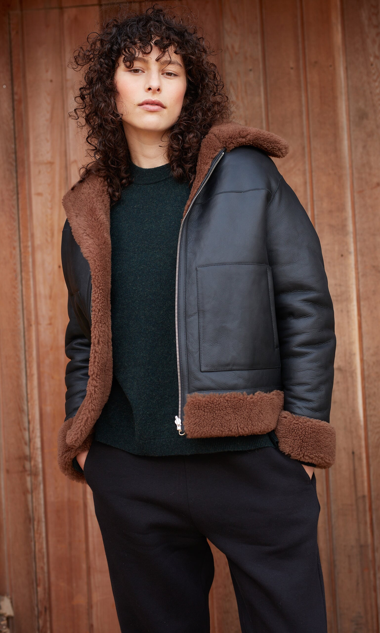 Aviator jacket