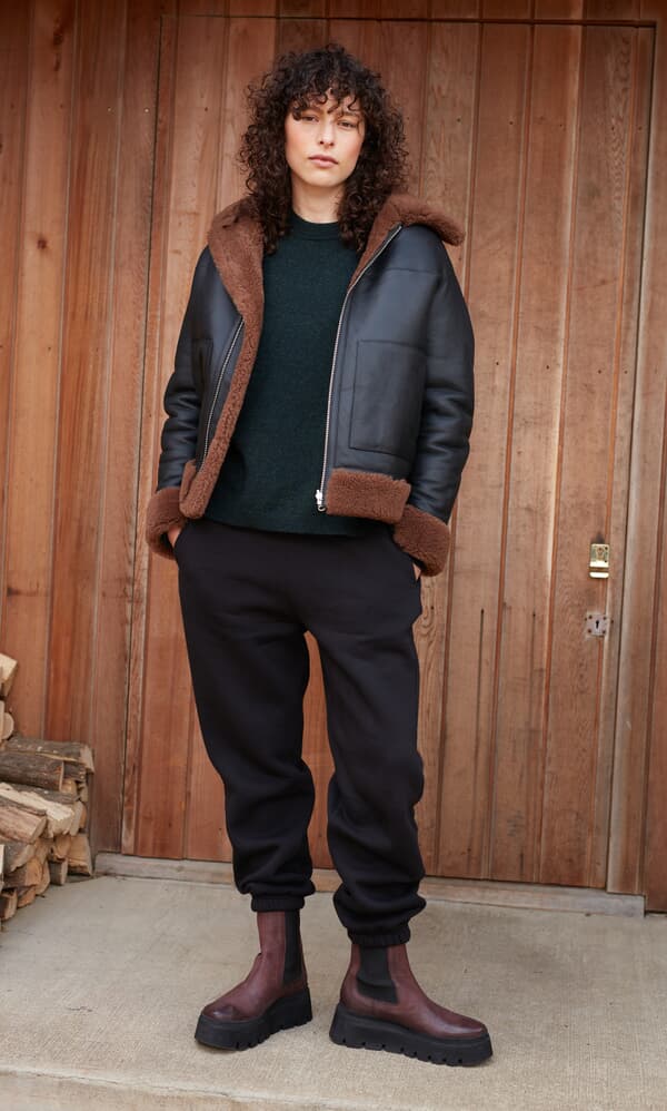 Aviator jacket