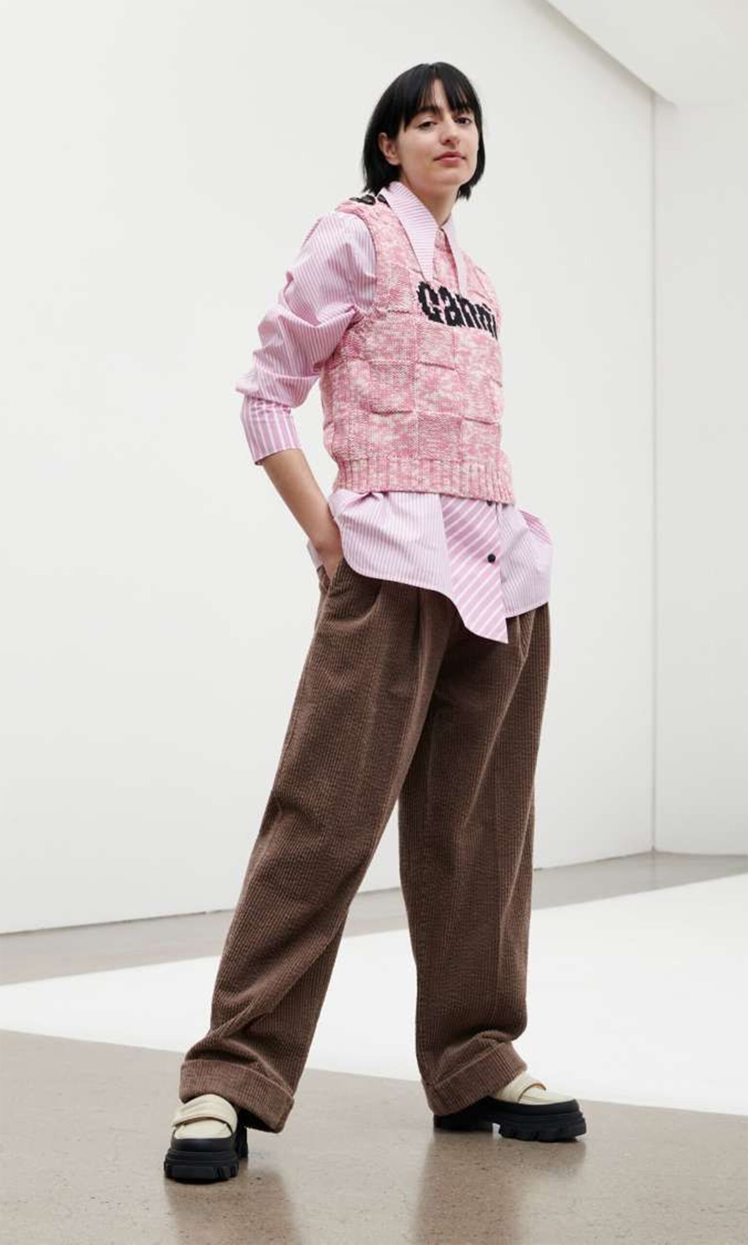 Tailored cords by Ganni
