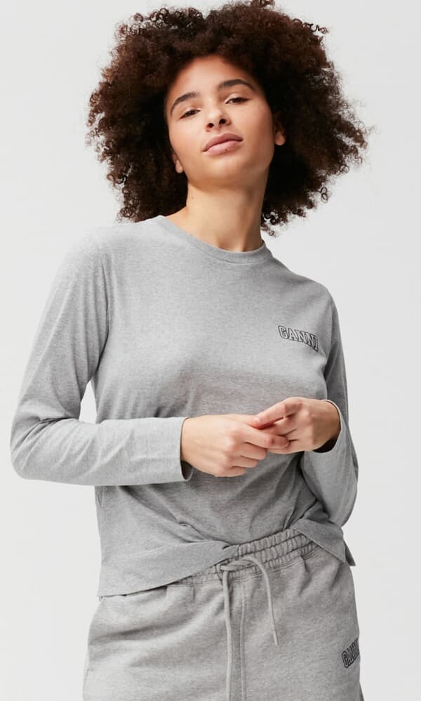 Grey Ganni sweatpants