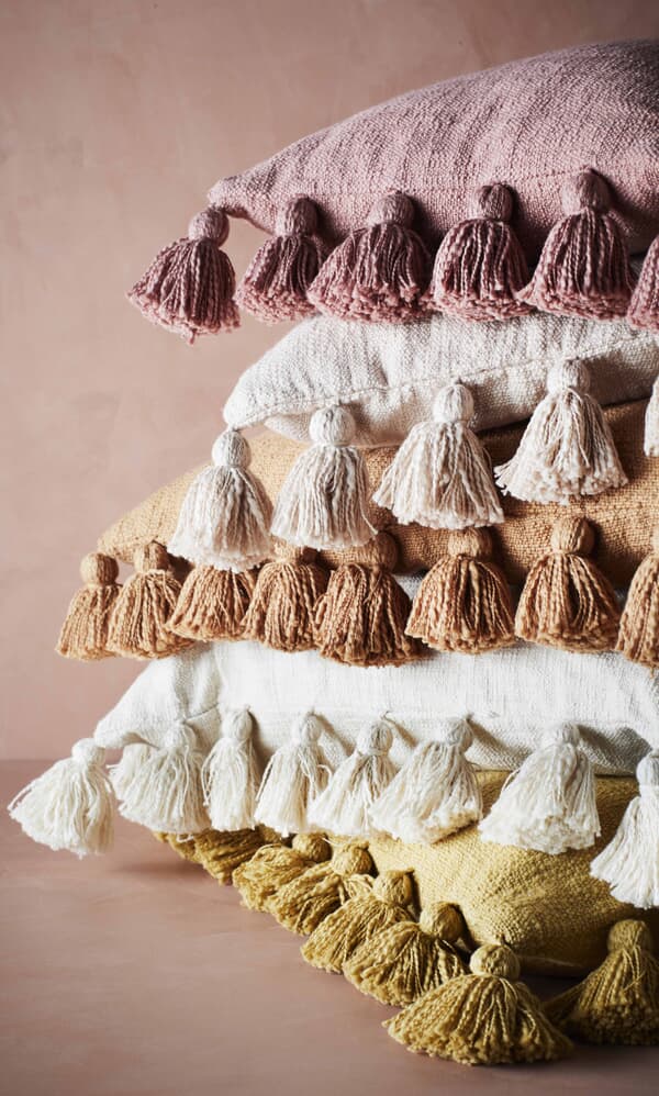 Apricot cushion cover