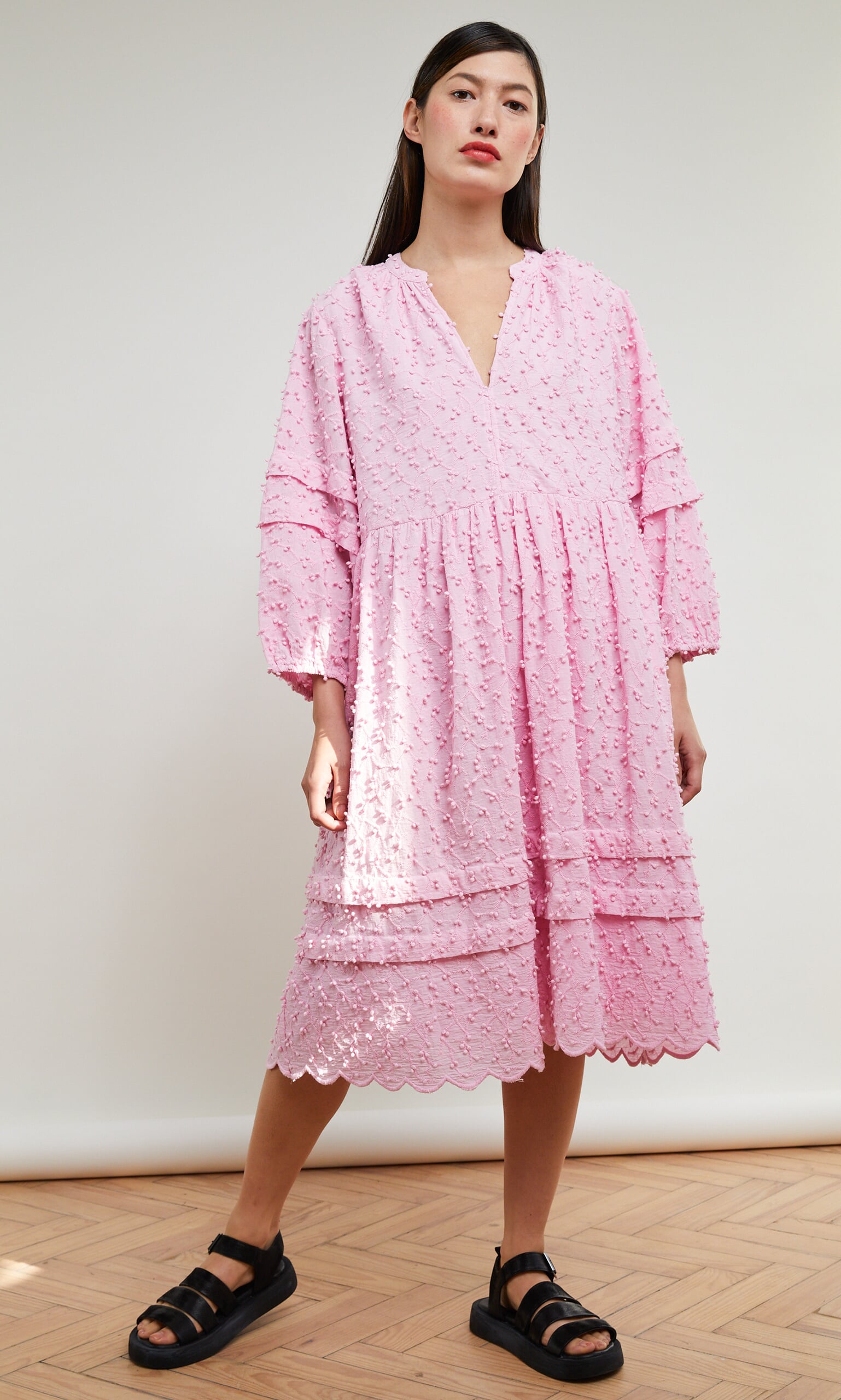 Dahlia broderie dress