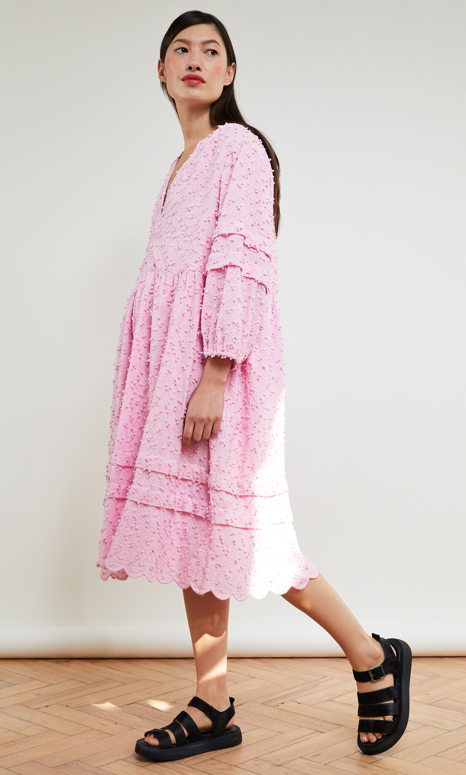 Dahlia broderie dress