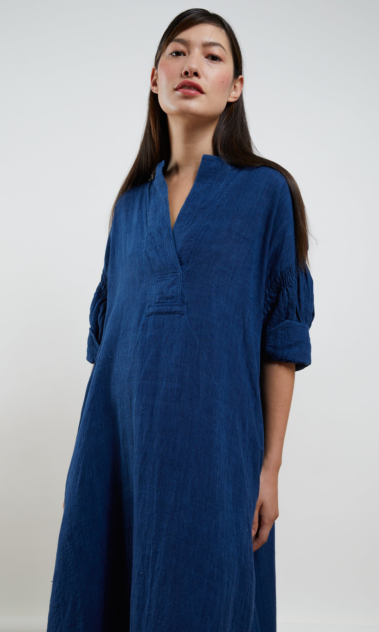 Danbury shirred dress
