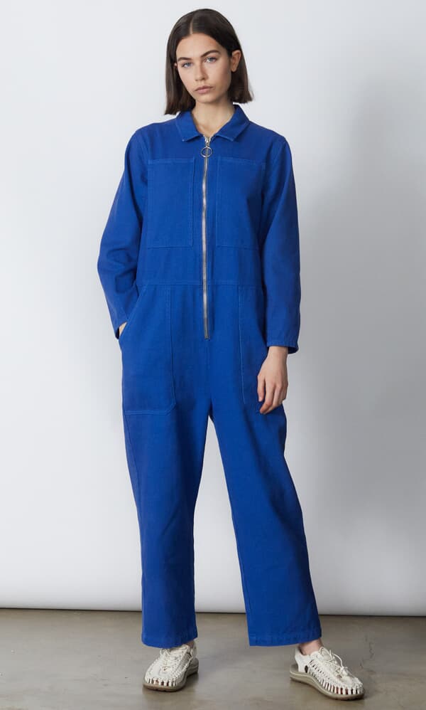 Cobalt boilersuit