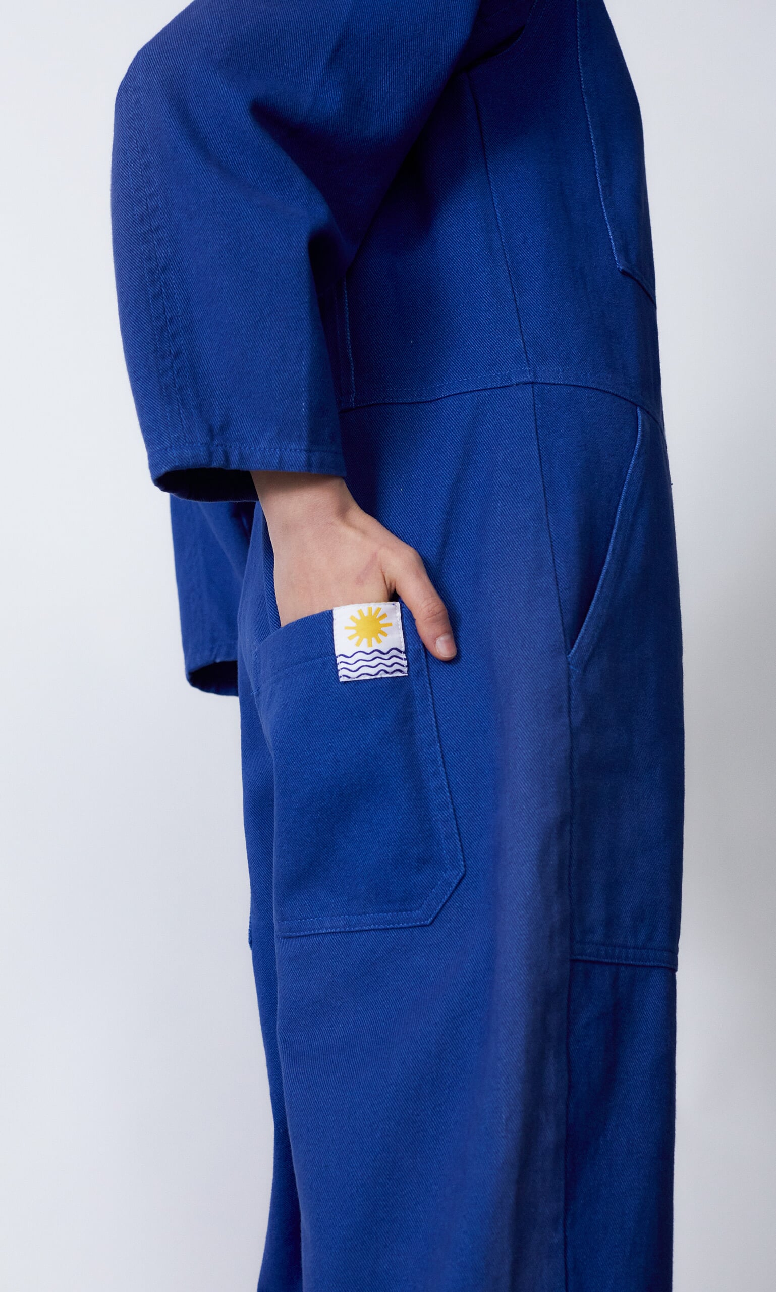 Cobalt boilersuit