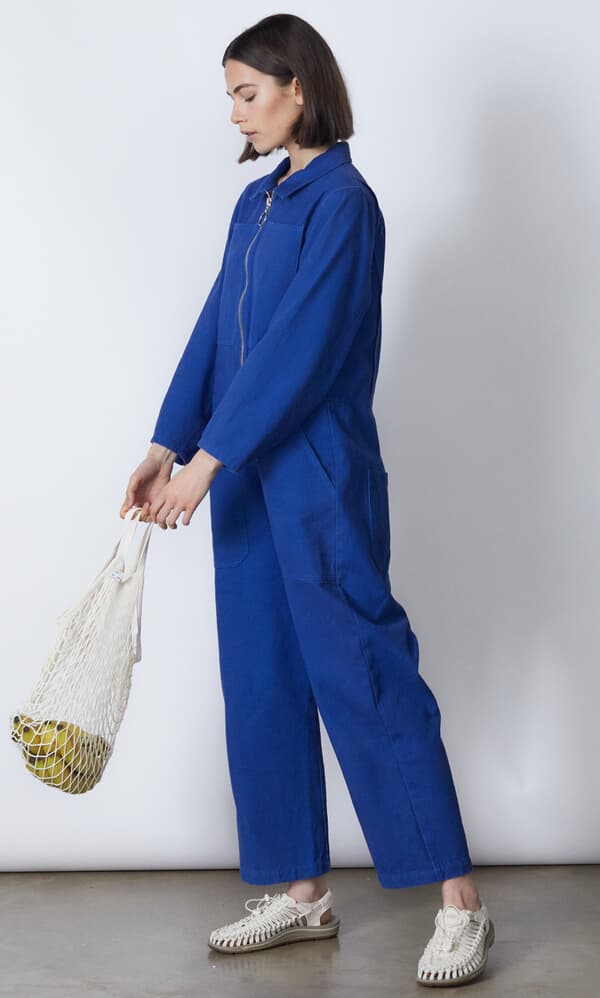 Cobalt boilersuit