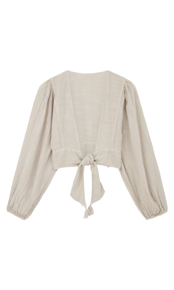 Minim tie top