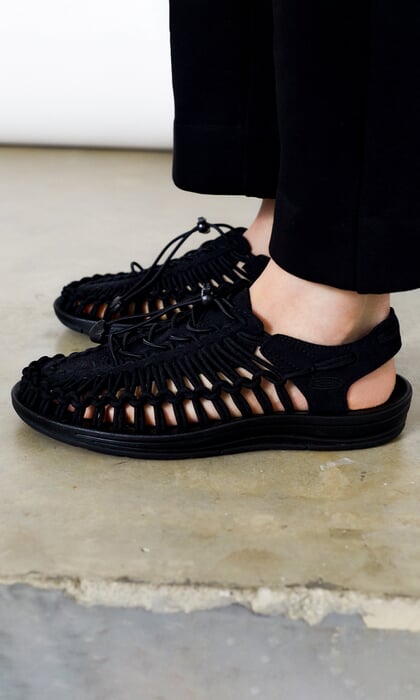 Sandals - black - Plümo Ltd