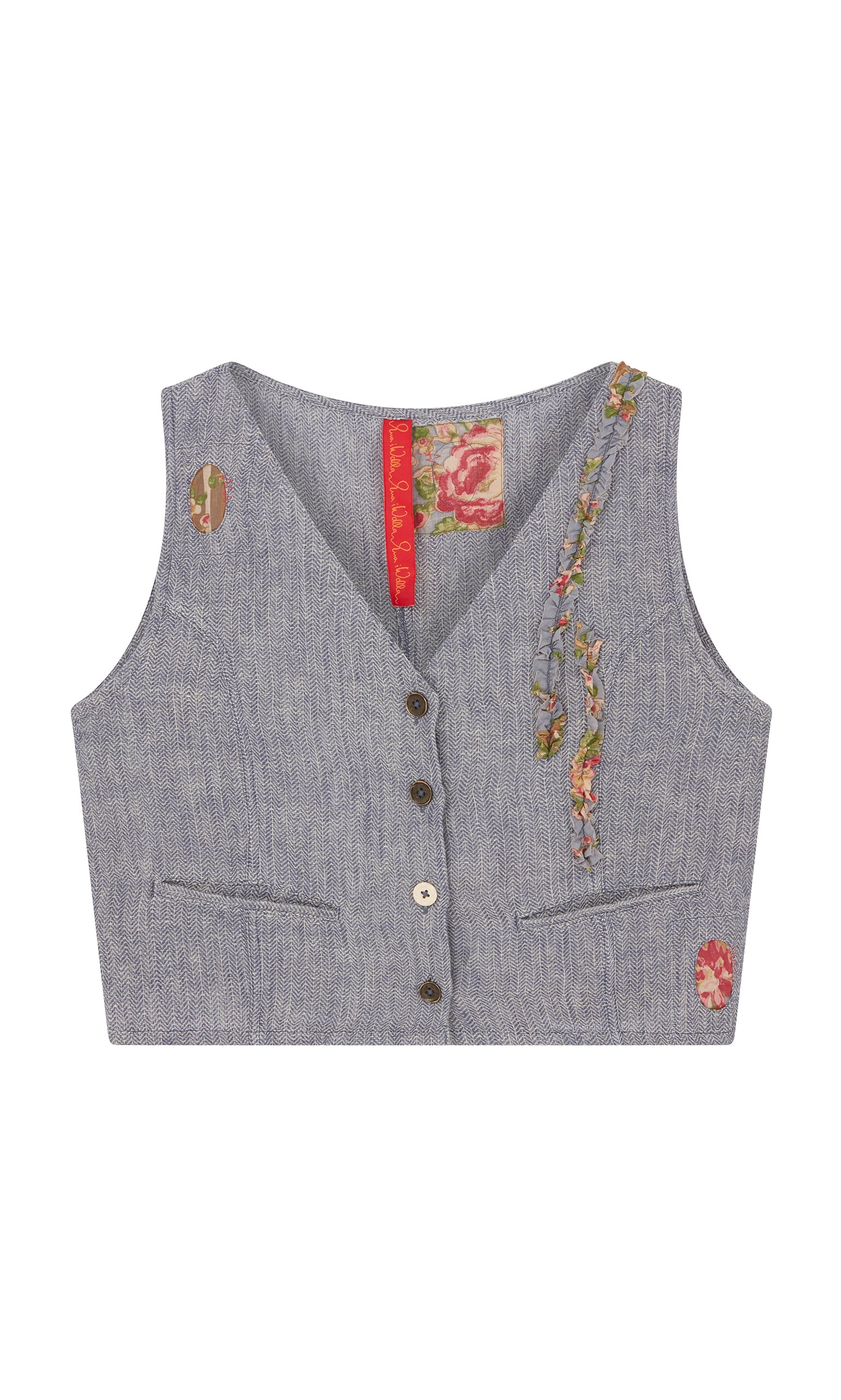 Herringbone waistcoat