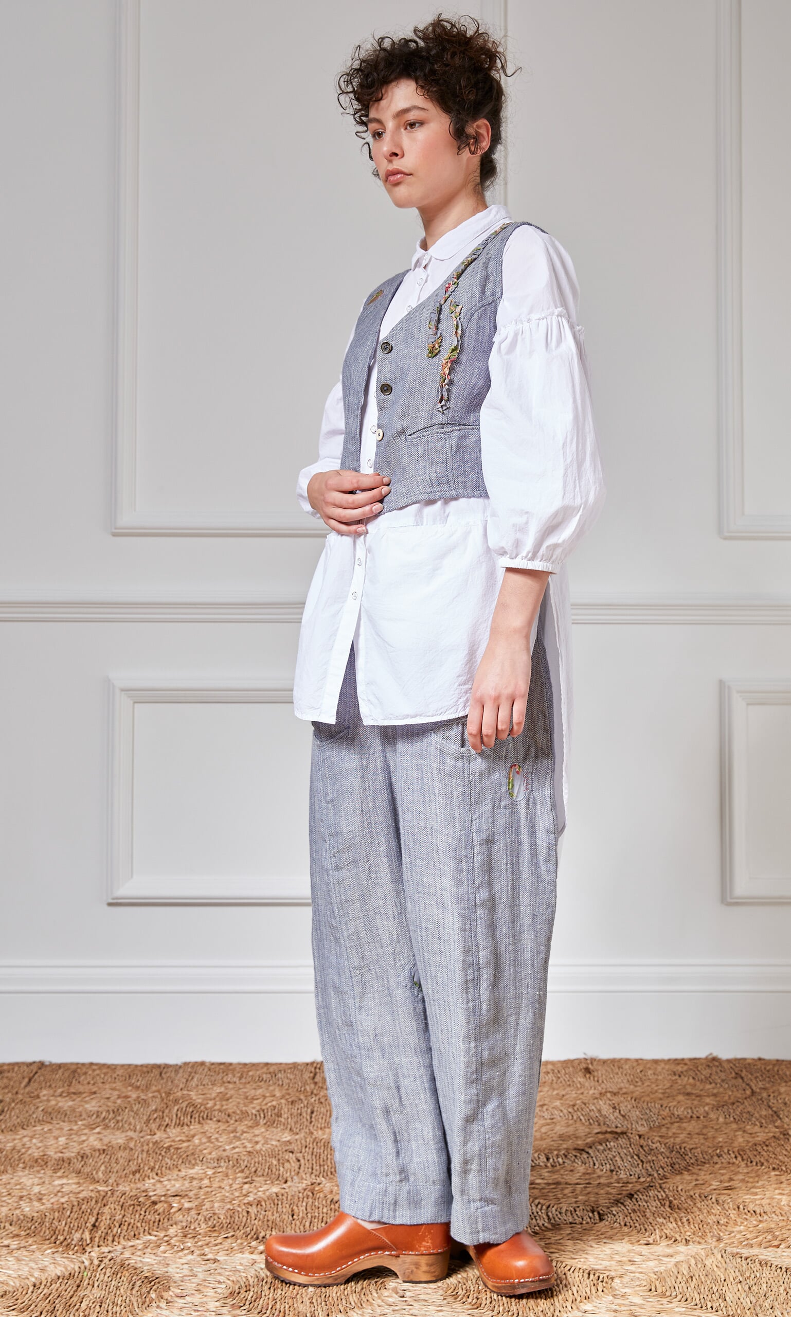 Herringbone waistcoat