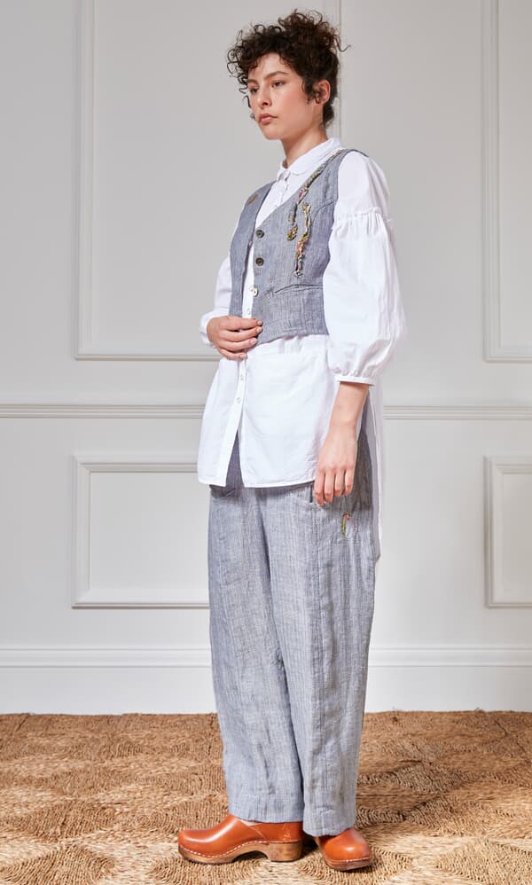 Herringbone waistcoat